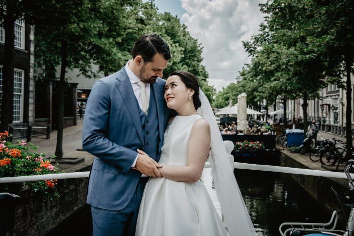 Bruiloft in Delft